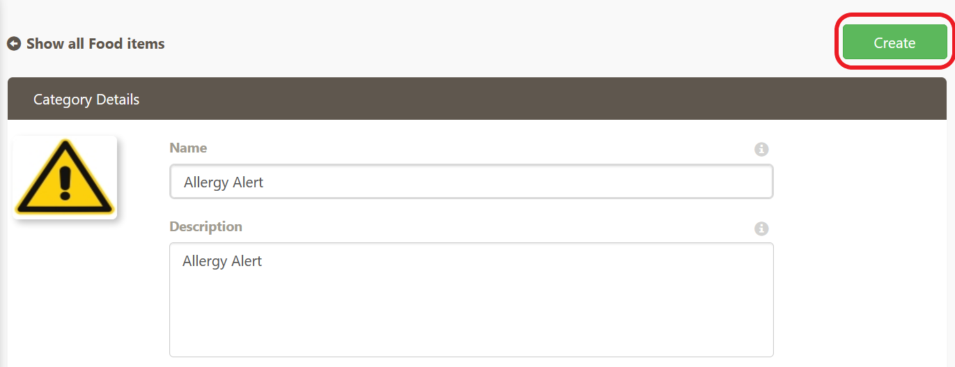Allergy Alerts Flexischools